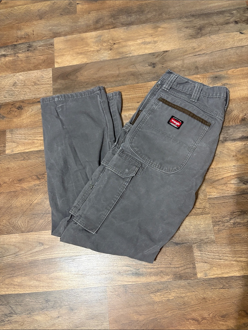 Dickies Men's Charcoal Gray Cargo Work Pants